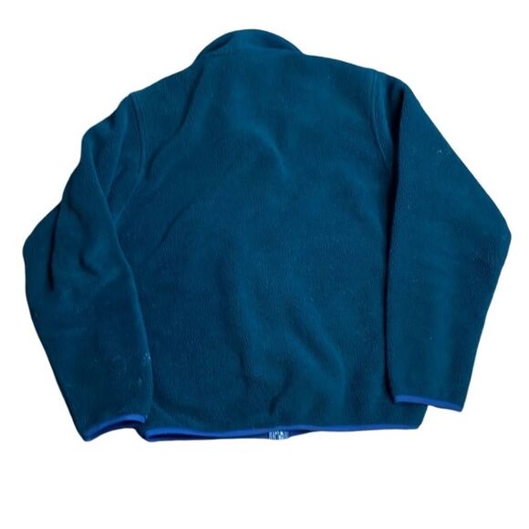 Vintage LL Bean Men’s Zip Up Fleece Forest Green Small - Picture 8 of 8